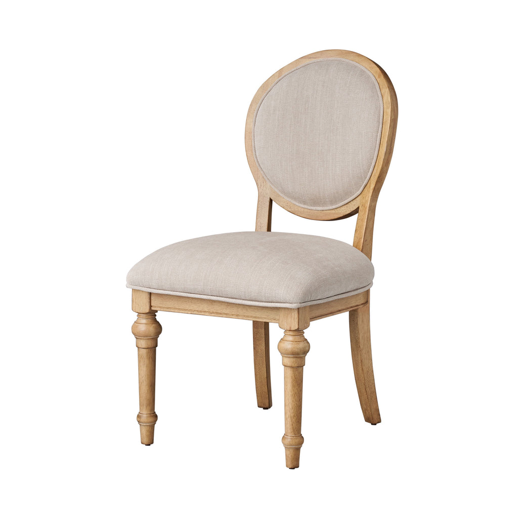 Homesteada™ Willa Rounded Back Dining Chairs, Heirloom Wheat, Set of 2