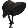 Homesteada™ Skeleteen Vintage Old Fashioned Bonnet - Black Colonial Heritage Country Prairie Felt Sun Hat Bonnets for Women and Children