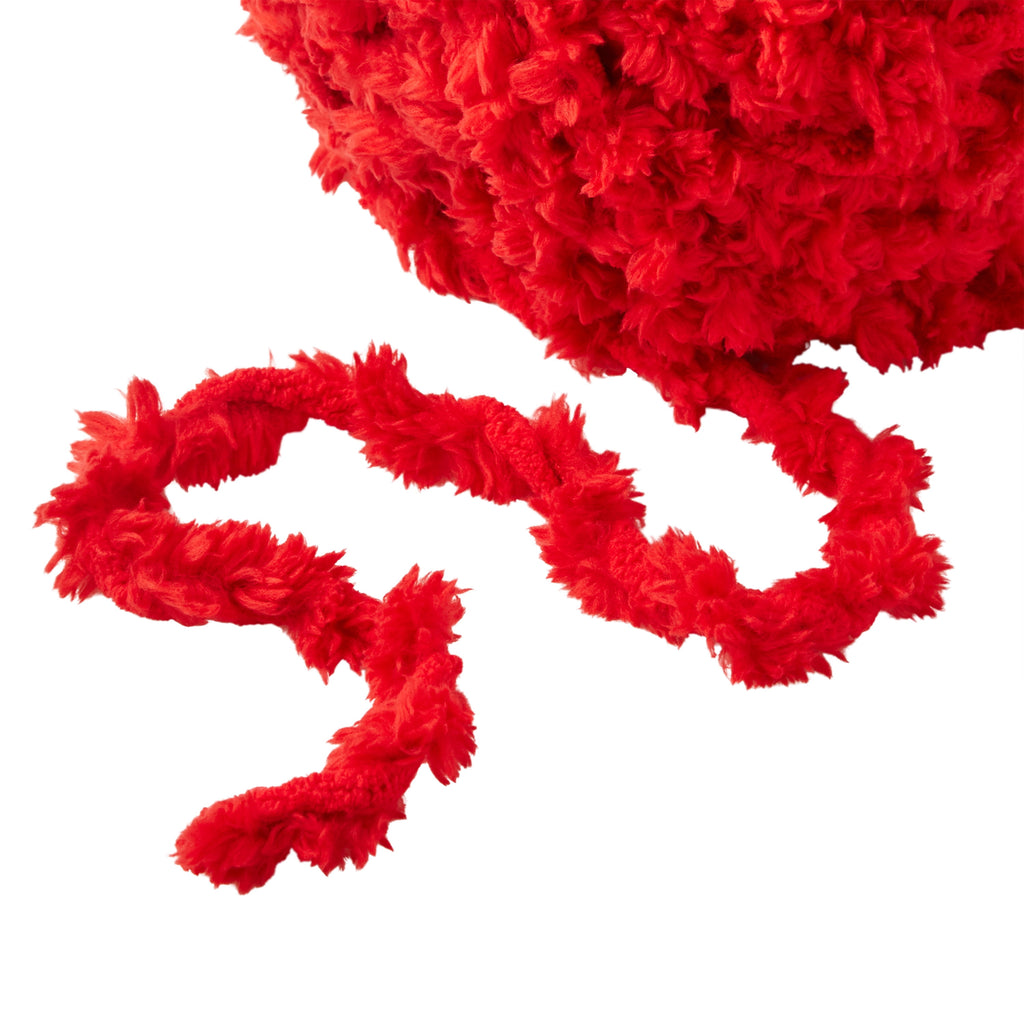 Homesteada™ Sherpa Chenille Red Yarn, 58 Yards, 4 Pack