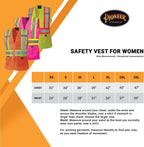 Homesteada™ Heritage Country Women's Custom Fit Hi-Vis Mesh Back Safety Vest - Color: Pink - Size: XL