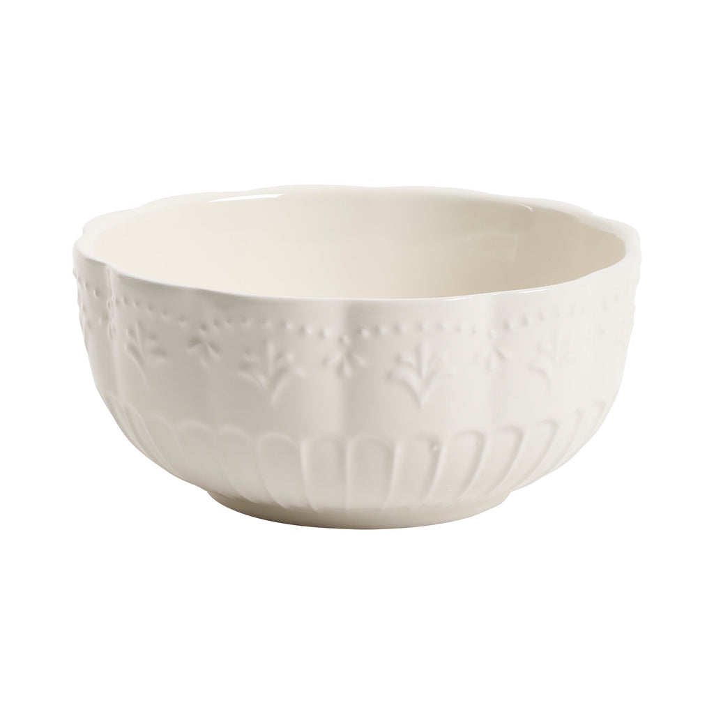 Homesteada™ Toni 12-Piece Plates & Bowls Dinnerware Set, Linen