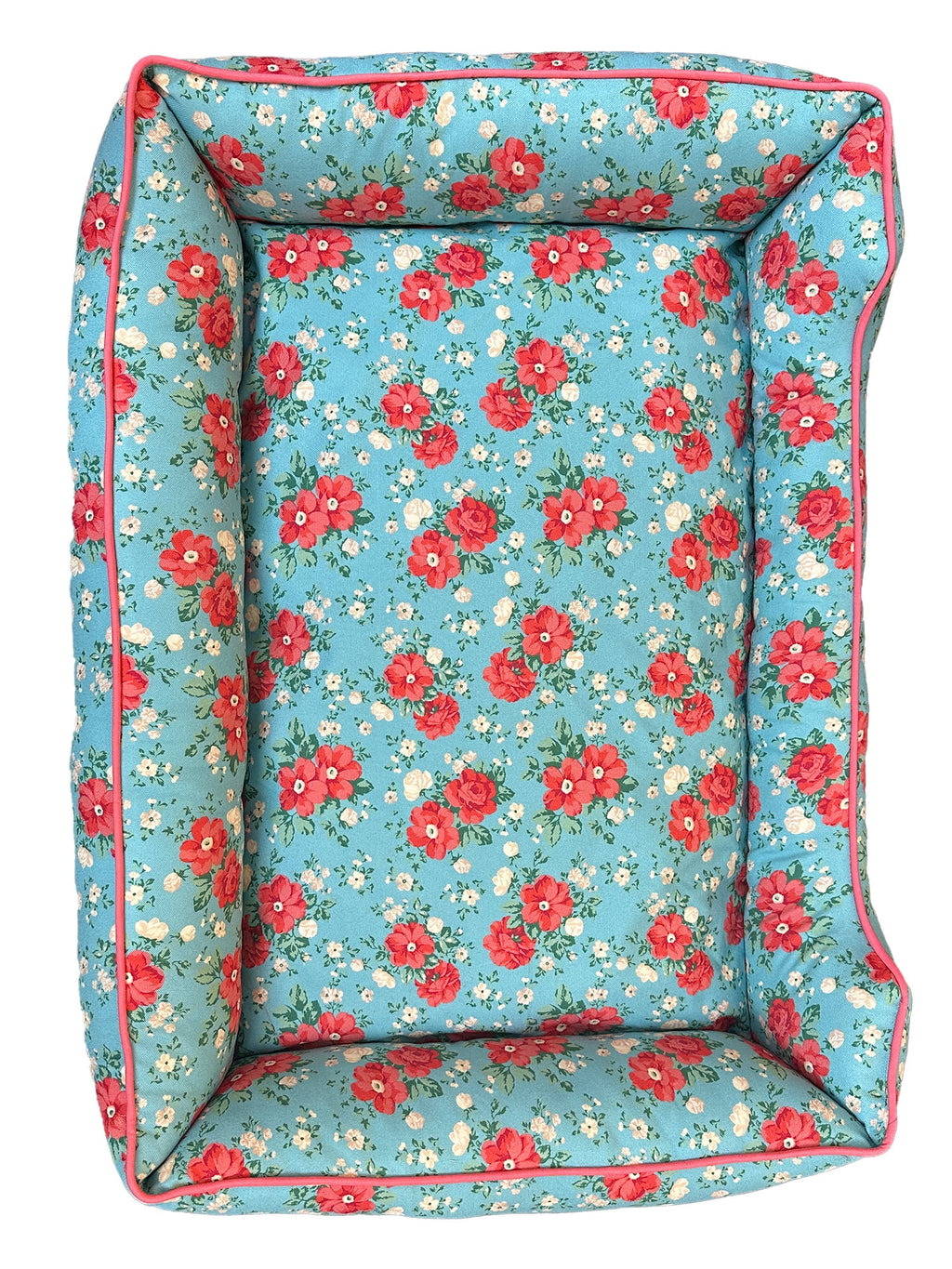 Homesteada™ Vintage Floral Large Pet Bed, 34" x 24"