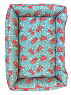 Homesteada™ Vintage Floral Large Pet Bed, 34" x 24"