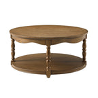 Homesteada™ Helen Round Coffee Table, Heirloom Brown