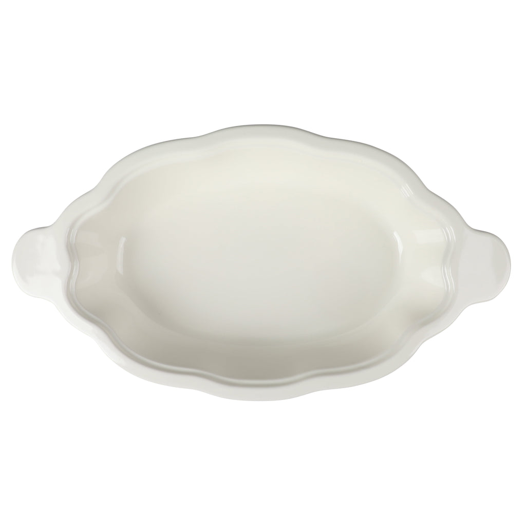 Homesteada™ 3-Quart Oval Pumpkin Stoneware Baker with Lid, Linen