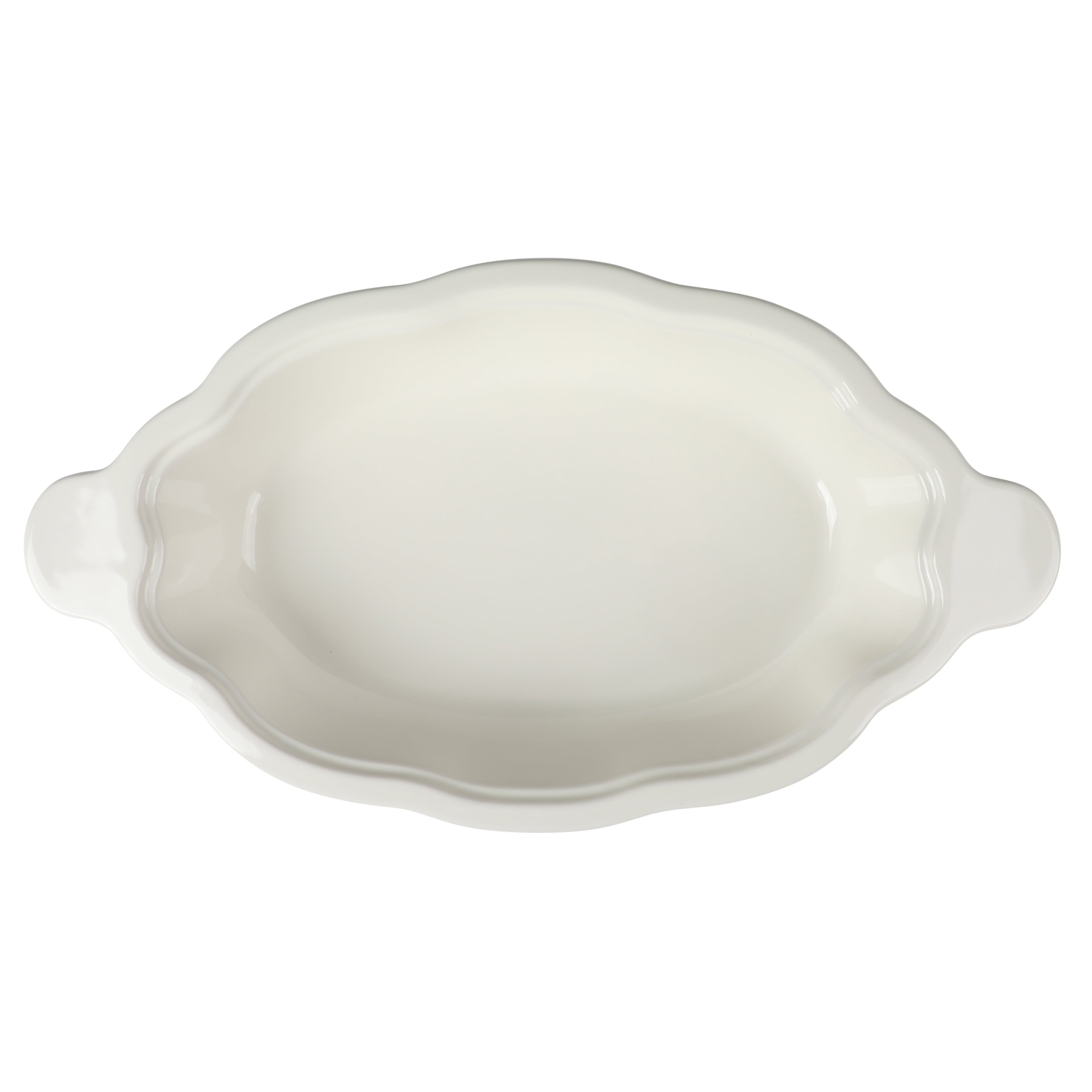 Homesteada™ 3-Quart Oval Pumpkin Stoneware Baker with Lid, Linen