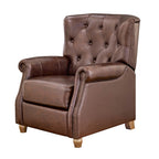 Homesteada™ Harper Leather Recliner with Whiskey Upholstery