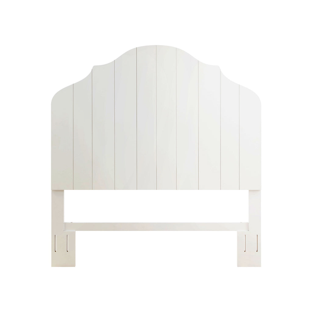 Homesteada™ Queen Headboard Made With Solid Wood Frame, White