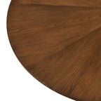 Homesteada™ Callie Round Dining Table, Heirloom Brown Finish