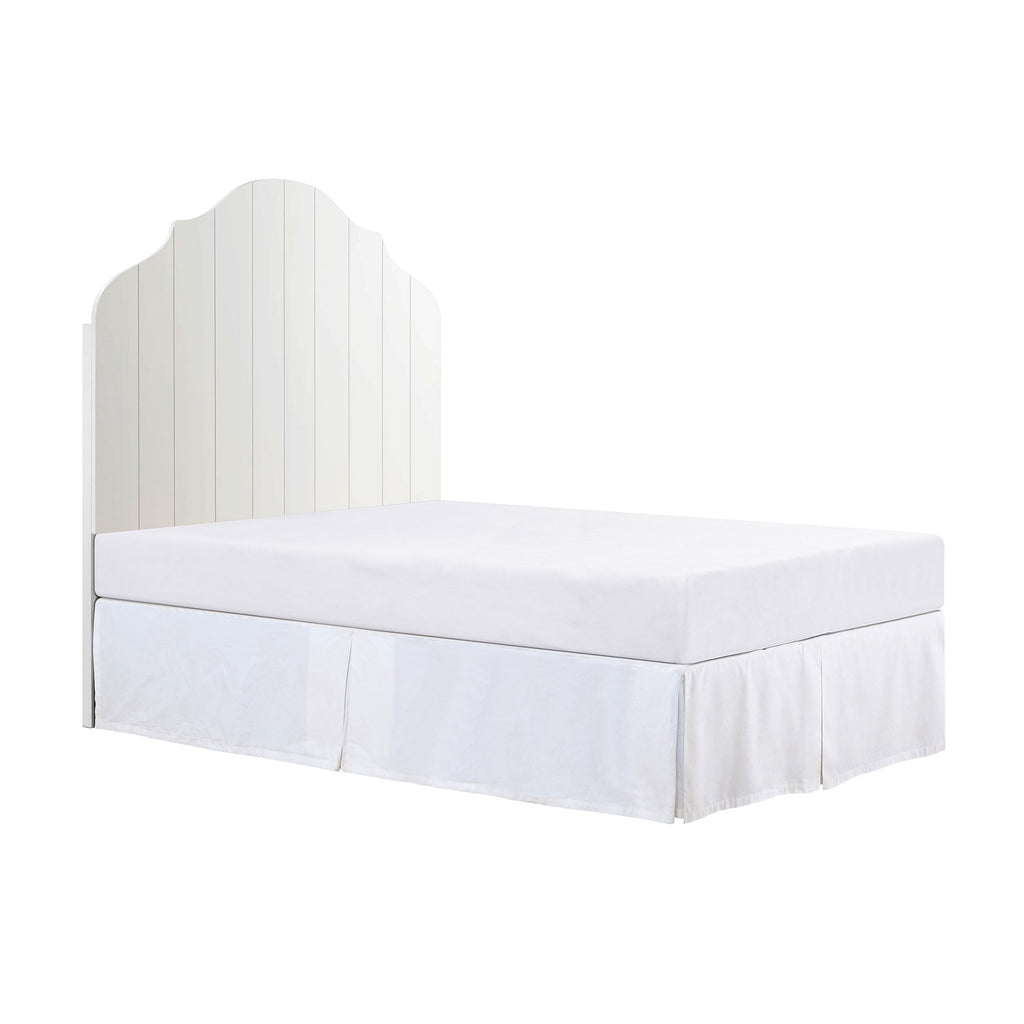 Homesteada™ Queen Headboard Made With Solid Wood Frame, White