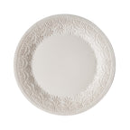 Homesteada™ Vintage Lace 12-Piece Ceramic Dinnerware Set, Linen