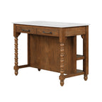 Homesteada™ Harper Kitchen Island with Drawers, Homestead Brown