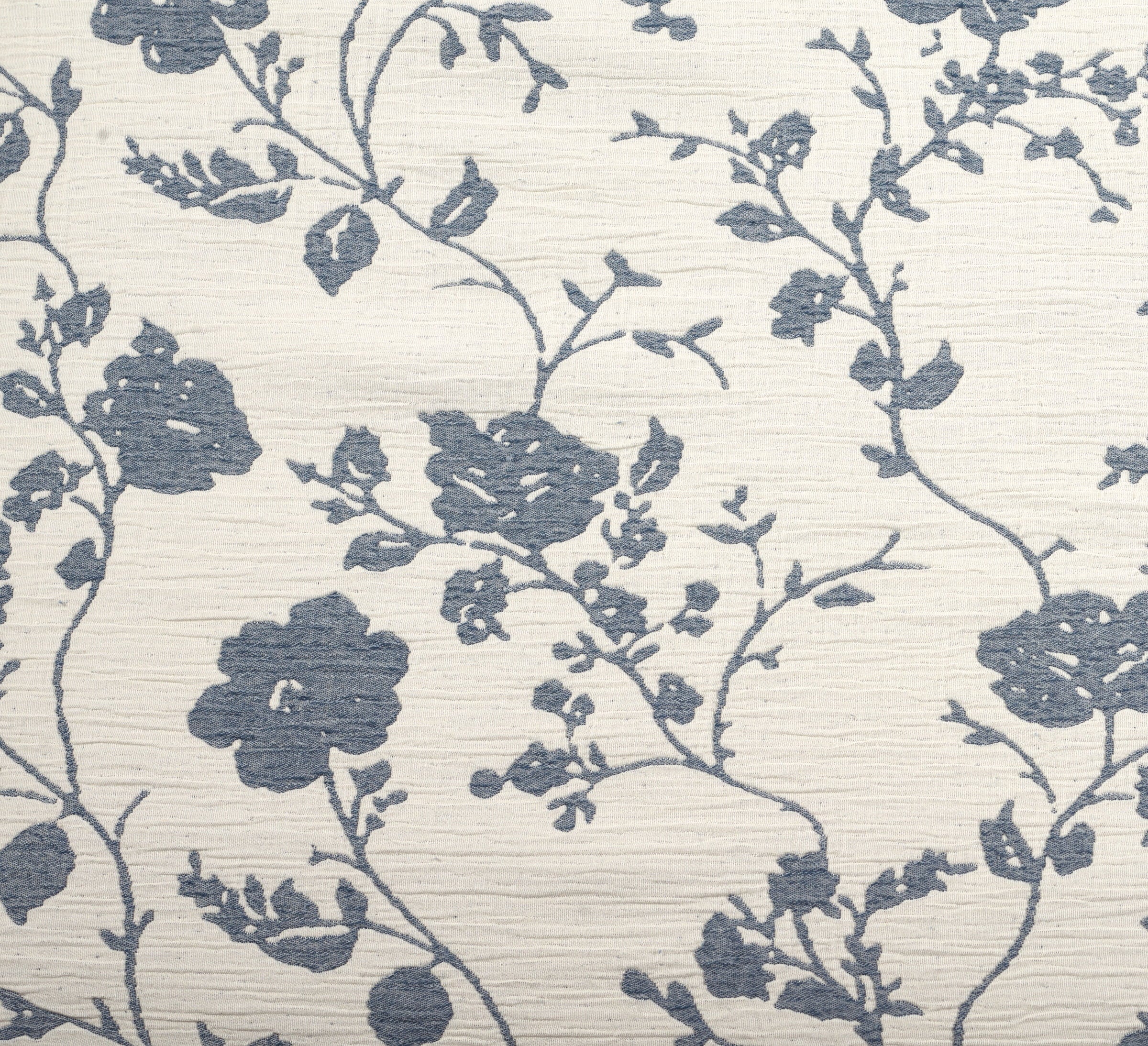 Homesteada™ Agatha Floral Gauze Quilt, Full/Queen, Blue Dust, Reversible Bedding