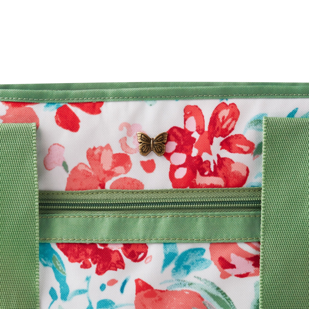 Homesteada™ Insulated Lunch Kit Set with Extra Bag and Bottle, Gorgeous Garden