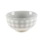 Homesteada™ Gingham 12-Piece Ceramic Dinnerware Set, Gray