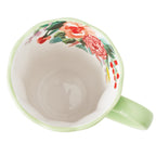 Homesteada™ Painted Meadow 16-Ounce Ceramic Mugs, Set of 4