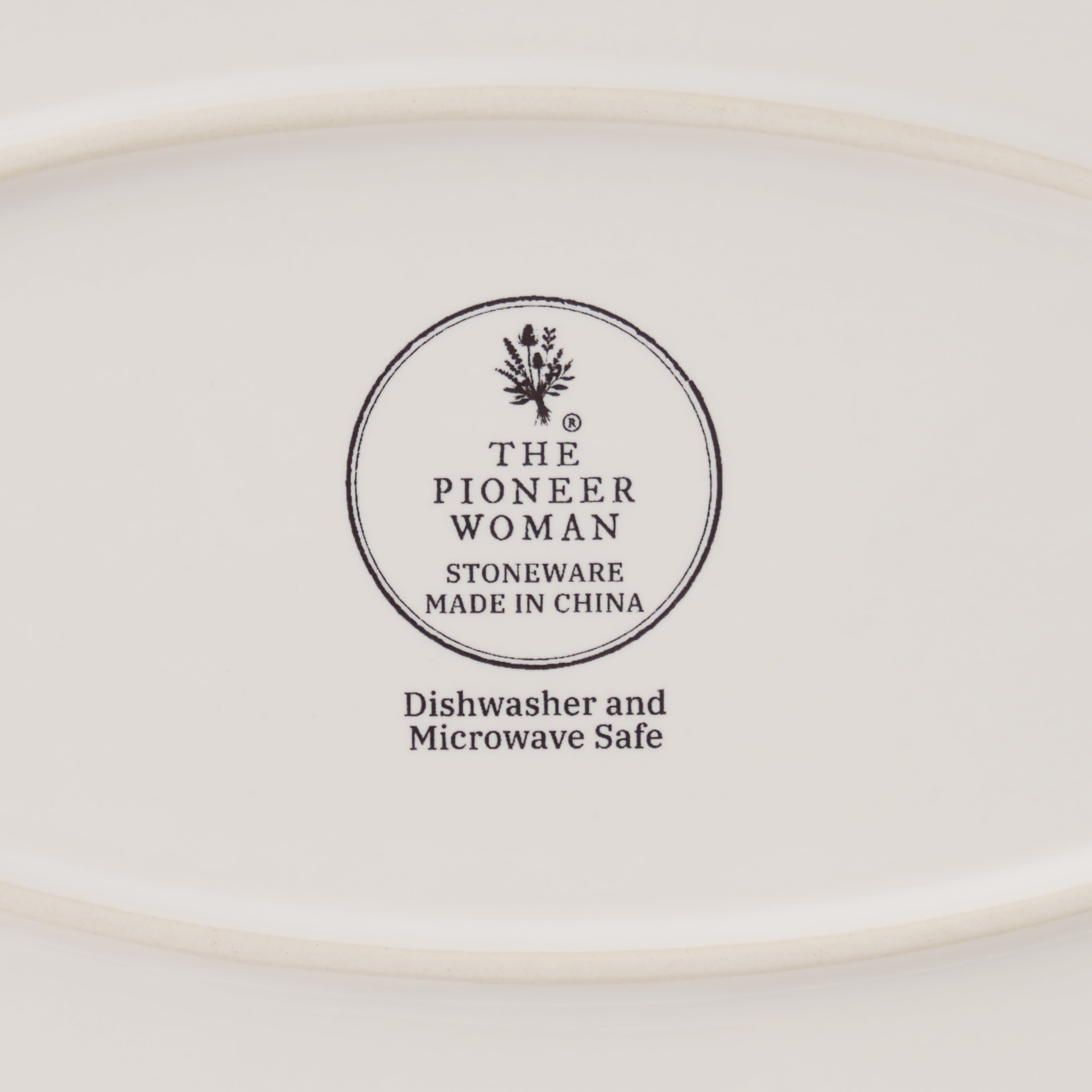 Homesteada™ Agatha Stoneware 16-inch Serving Platter, Blue