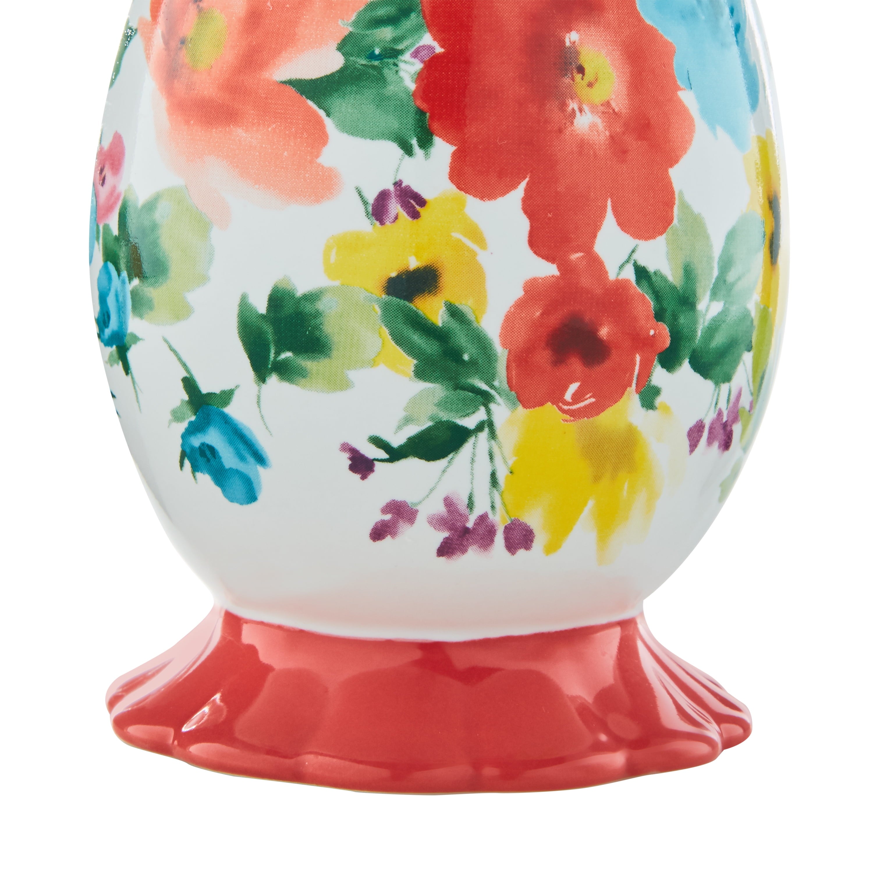 Homesteada™ Multi- Color 2 Piece Ceramic Bath Accessories Set, Homesteada™ Breezy Blossom