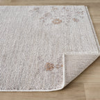 Homesteada™ Grey Antique Floral Scatter Accent Rug, 30" x 46"