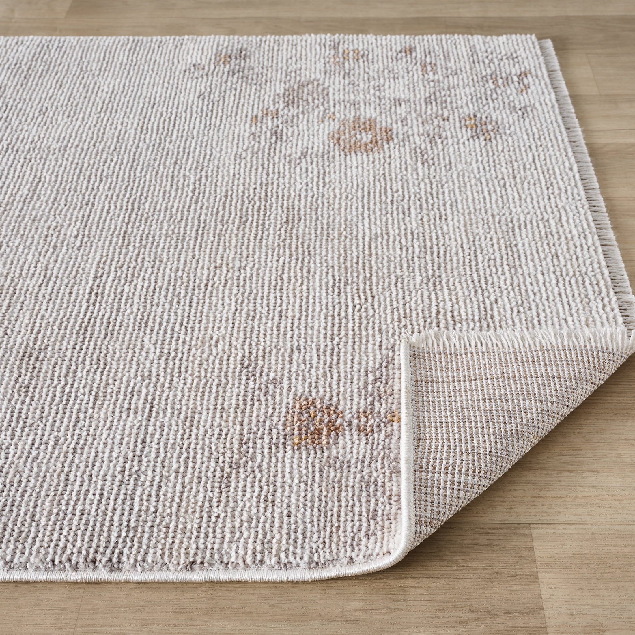 Homesteada™ Grey Antique Floral Scatter Accent Rug, 30" x 46"