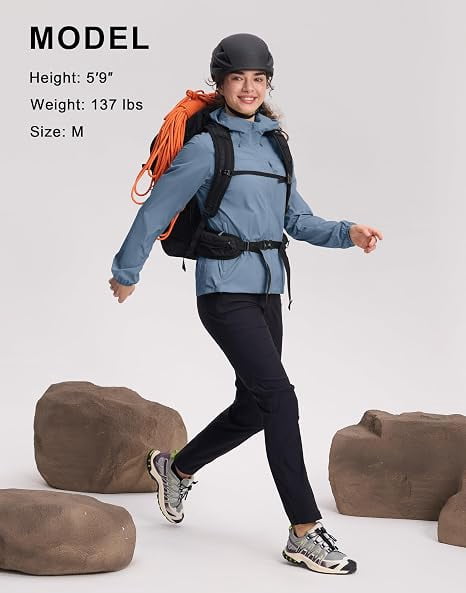Homesteada™ Heritage Country Camp Women‘s UPF 50+ Windbreaker Jacket, Lightweight Packable Sun Protection Hoodie