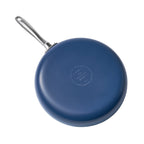 Homesteada™ Harlow 12" Ceramic Non-Stick Fry Pan, Denim Blue