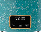 Homesteada™ Teal Speckle 6 Quart Slow Cooker