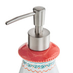 Homesteada™ Multi- Color 2 Piece Ceramic Bath Accessories Set, Homesteada™ Breezy Blossom