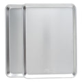 Homesteada™ Naturals Aluminum 2 Pack Half Sheet Set Silver 17.1" x 12.1" x 1"