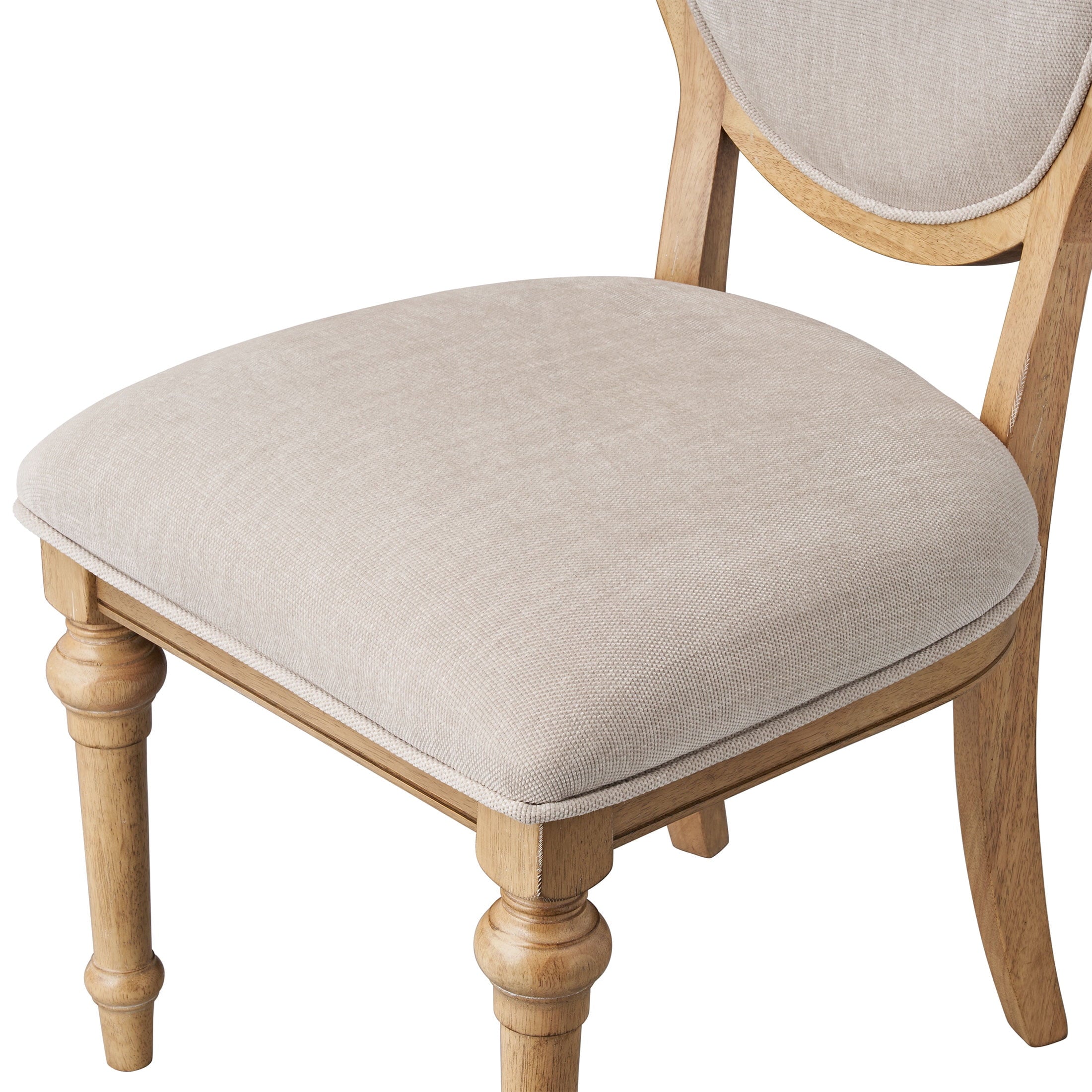 Homesteada™ Willa Rounded Back Dining Chairs, Heirloom Wheat, Set of 2