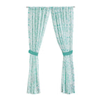 Homesteada™ Maize Sheer Curtain Panel, Teal, 1 Panel, 50"W x 84"L