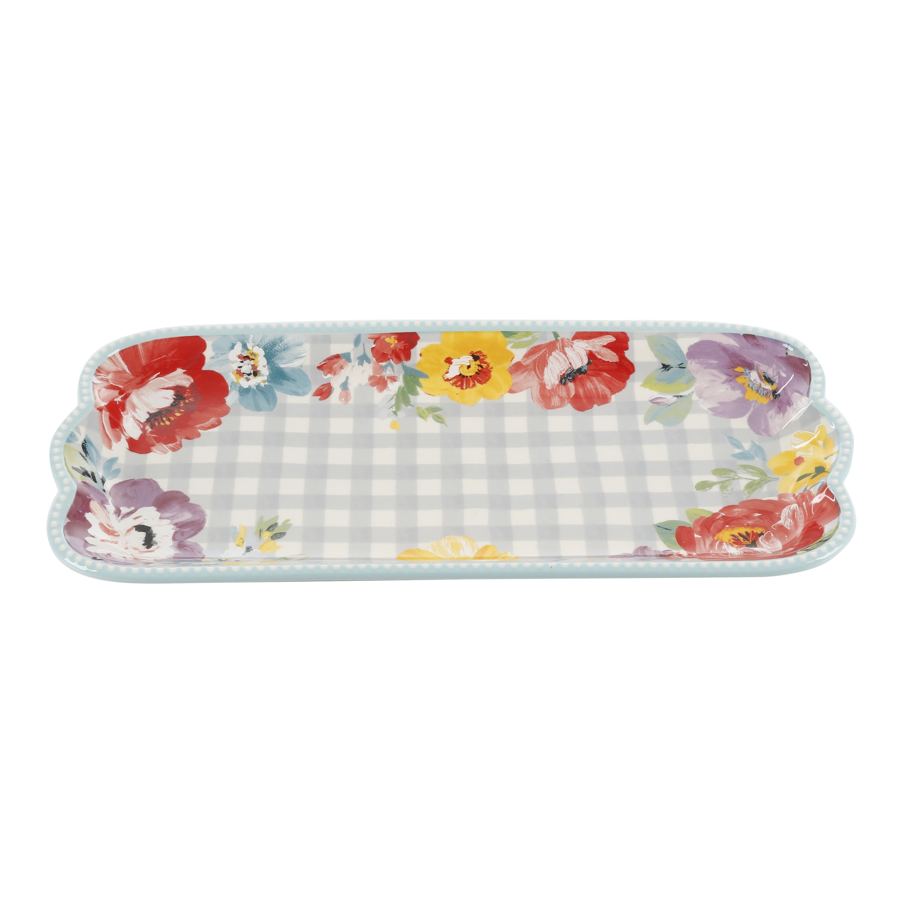 Homesteada™ Floral Medley 3-Piece Ceramic Serving Platter Set