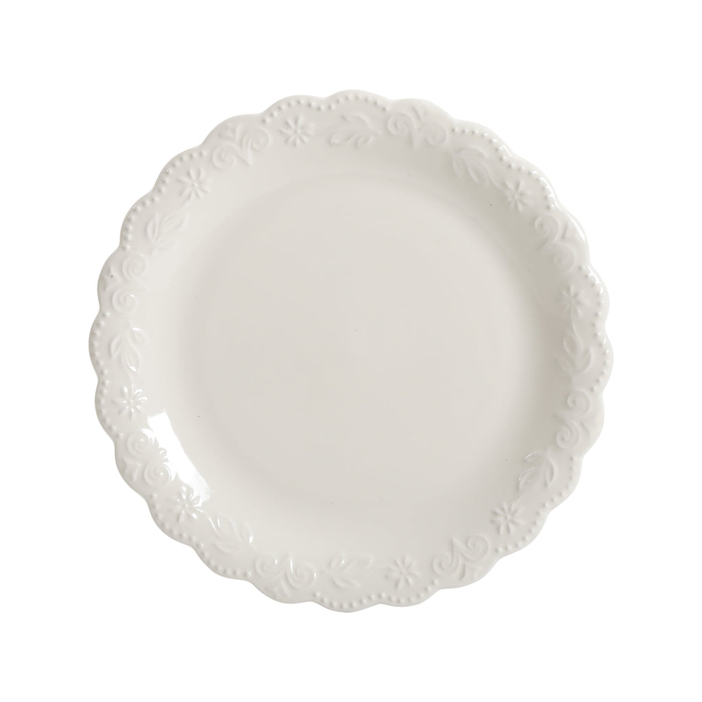 Homesteada™ Toni 12-Piece Plates & Bowls Dinnerware Set, Linen