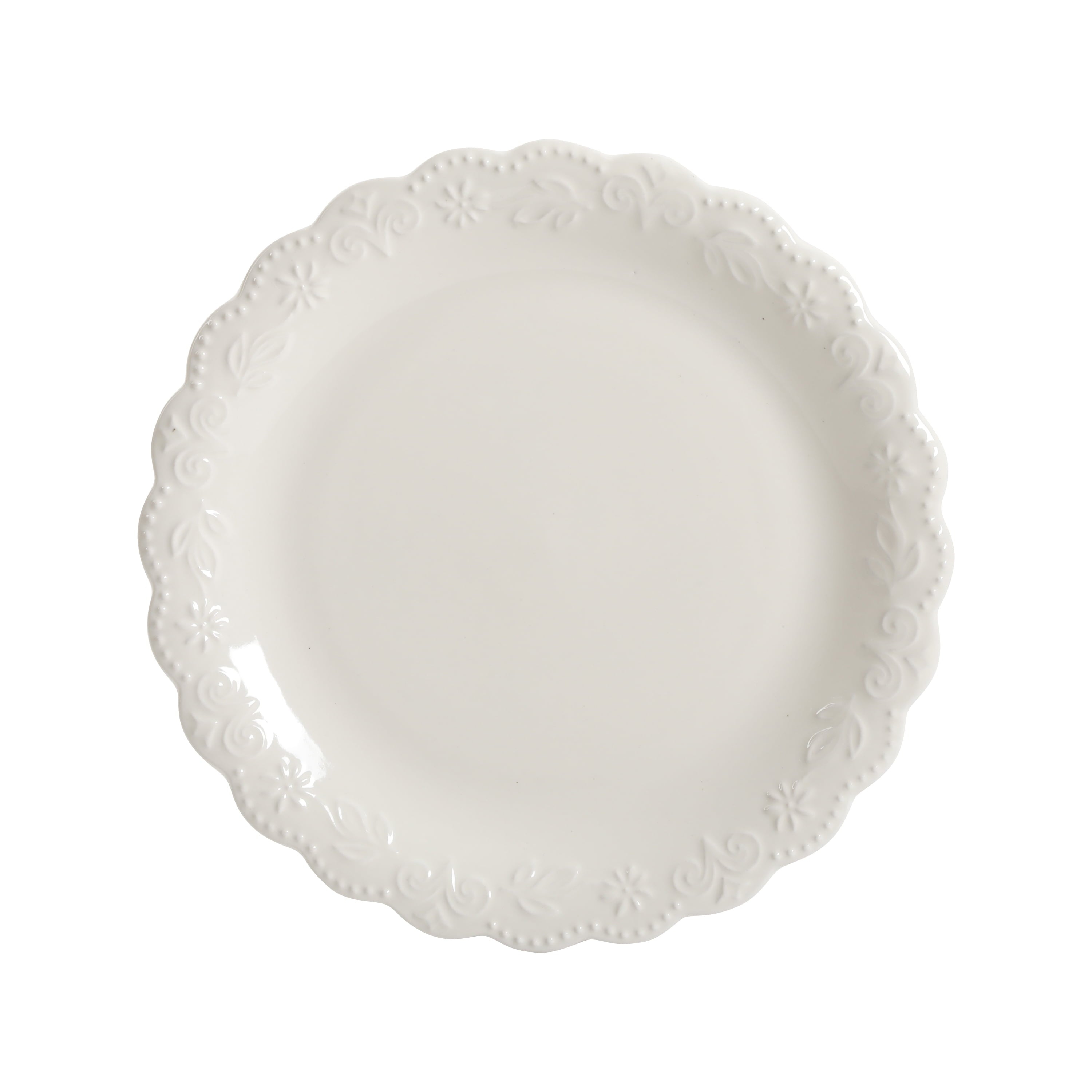 Homesteada™ Toni 12-Piece Plates & Bowls Dinnerware Set, Linen