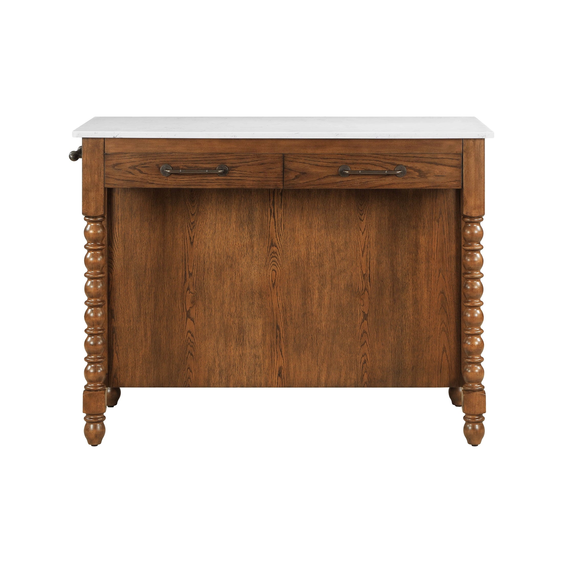 Homesteada™ Harper Kitchen Island with Drawers, Homestead Brown