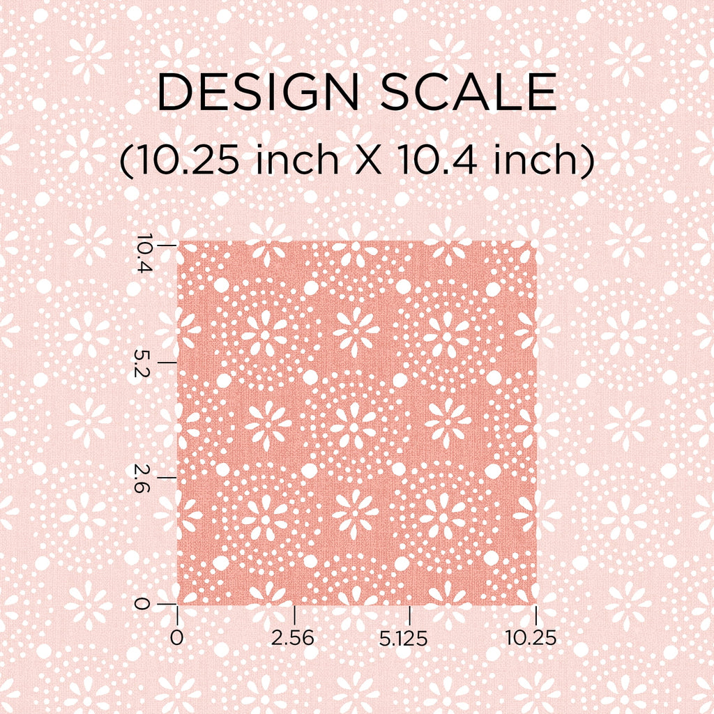 Homesteada™ Green Floral Geo Peel And Stick Vinyl Wallpaper, 215-in by 20.5-in, 30.75 sq. ft.