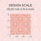 Homesteada™ Green Floral Geo Peel And Stick Vinyl Wallpaper, 215-in by 20.5-in, 30.75 sq. ft.