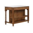 Homesteada™ Harper Kitchen Island with Drawers, Homestead Brown