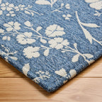 Homesteada™ Elmbrook Wildflower Cloudwalk Anti-Fatigue Comfort Mat, Blue, 20" x 32"