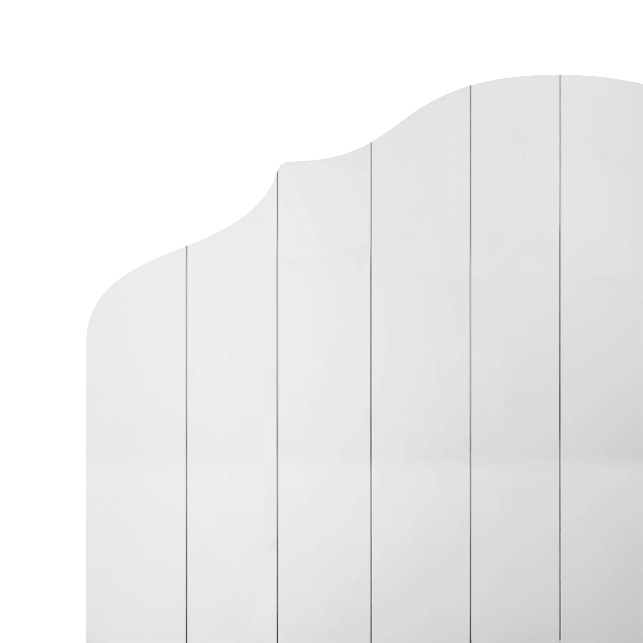 Homesteada™ Queen Headboard Made With Solid Wood Frame, White