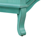 Homesteada™ 4-Drawer Dresser Made With Solid Wood Frame, Teal