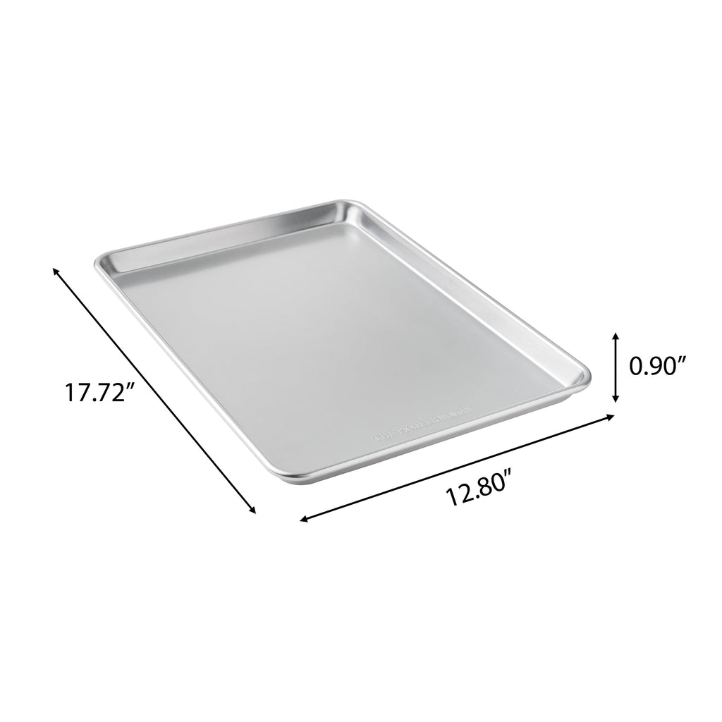 Homesteada™ Aluminum Sheet Pan Set with Wire Rack & Silicone Baking Mat, 3-Piece, 13"x18"