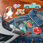 Homesteada™ Assorted Adhesive Iron-on Patch Appliques Set, 7-Piece