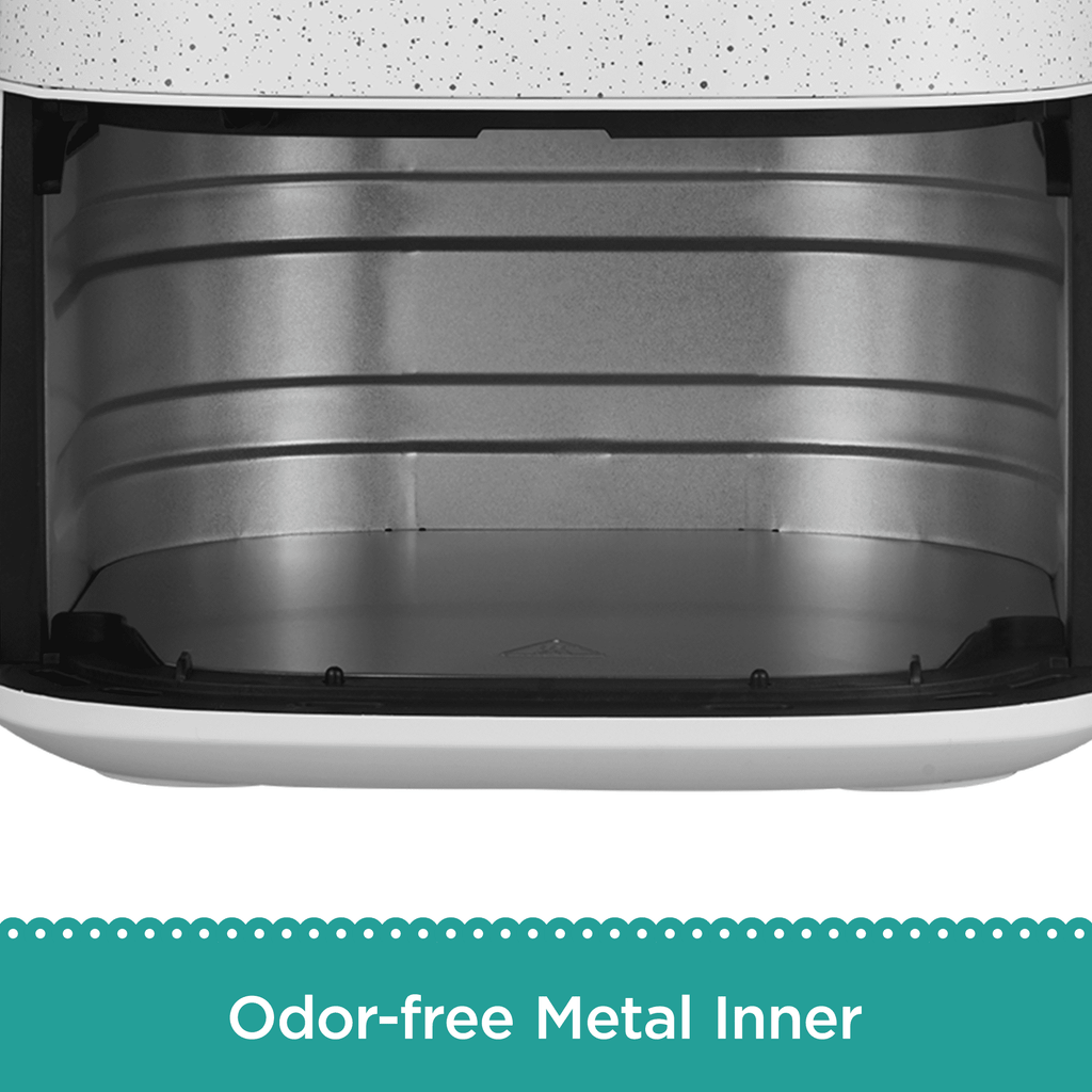 Homesteada™ 5.8 Qt Air Fryer, Linen Speckle - Energy Efficient