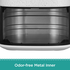 Homesteada™ 5.8 Qt Air Fryer, Linen Speckle - Energy Efficient