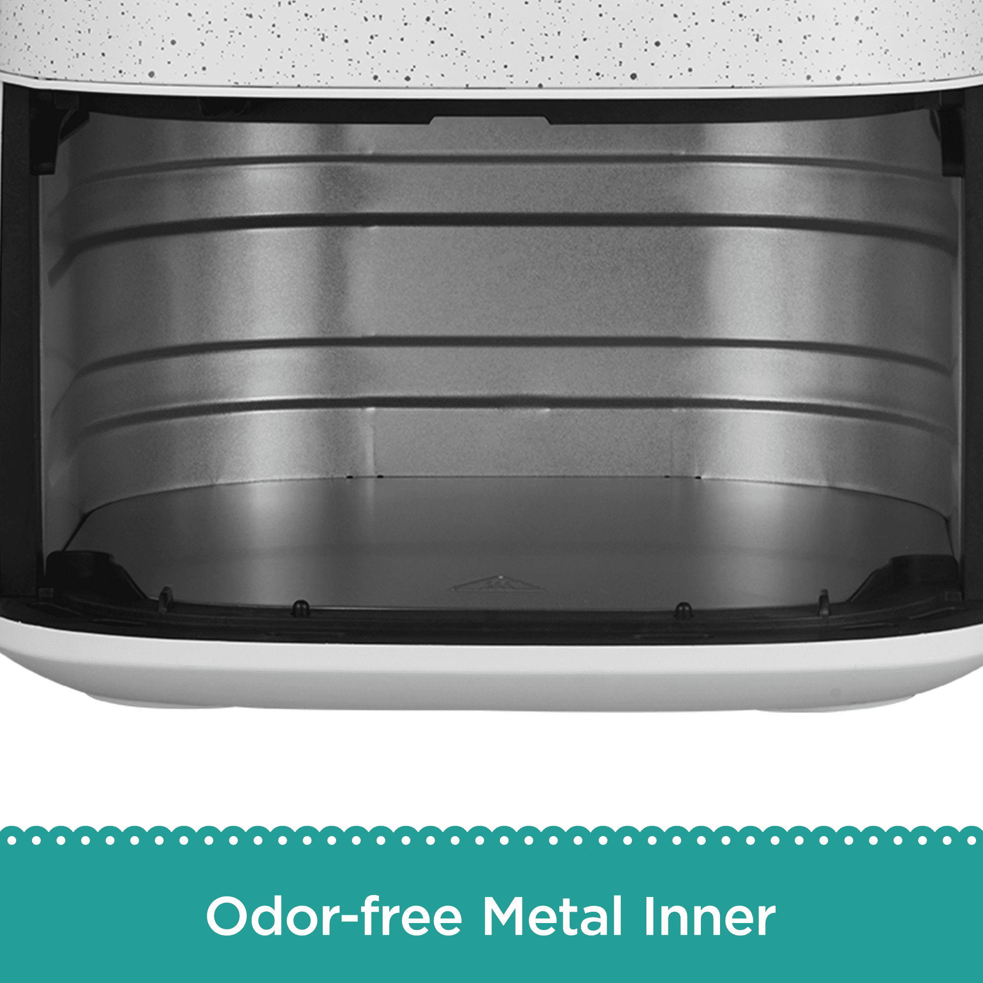 Homesteada™ 5.8 Qt Air Fryer, Linen Speckle - Energy Efficient