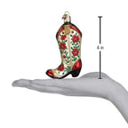 Homesteada™ Old World Christmas Cowboy Heritage Country Collection Glass Blown Ornaments for Christmas Tree Cowgirl
