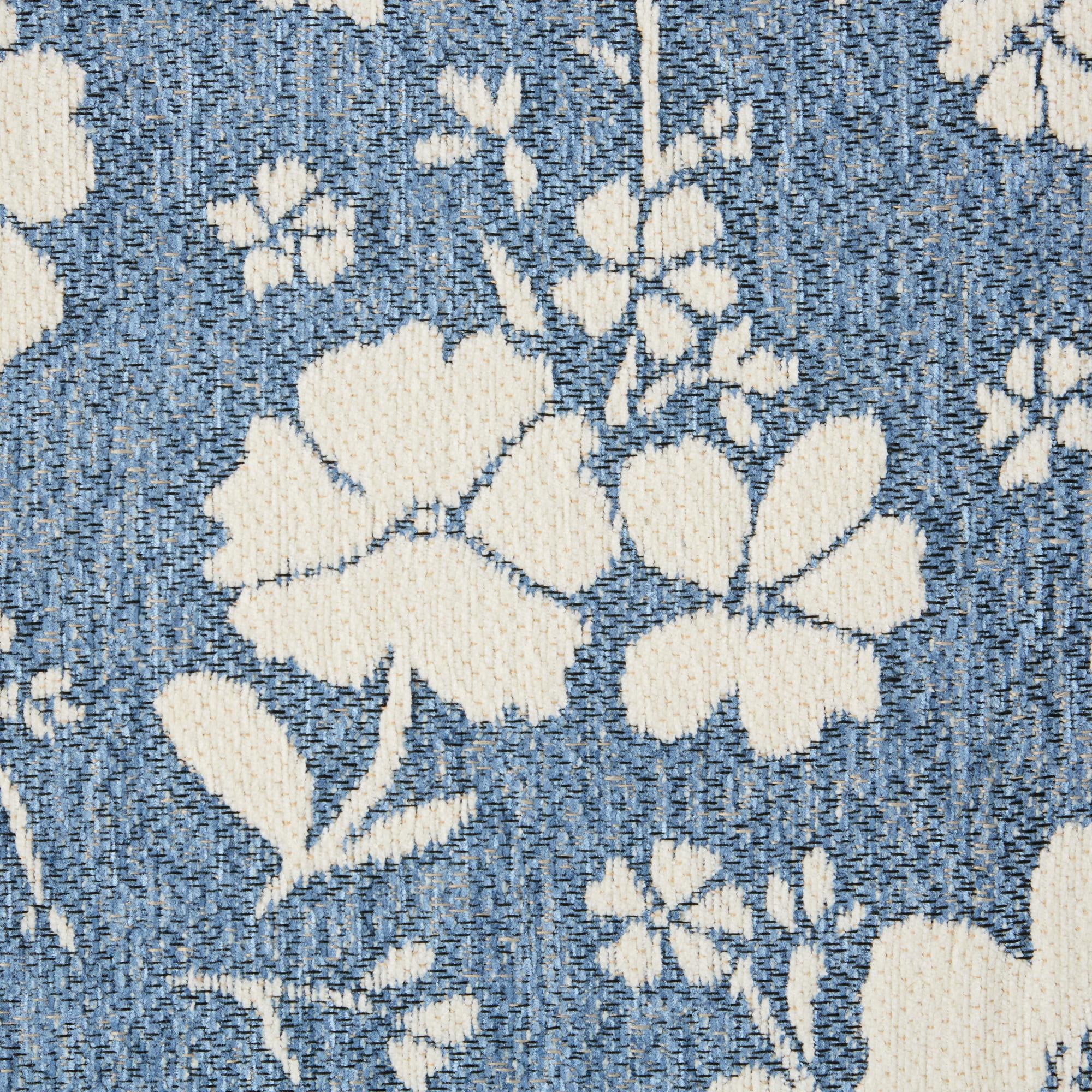 Homesteada™ Elmbrook Wildflower Cloudwalk Anti-Fatigue Comfort Mat, Blue, 20" x 32"