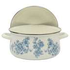 Homesteada™ Agatha Enamel-on-Steel 6-Quart Dutch Oven, Blue