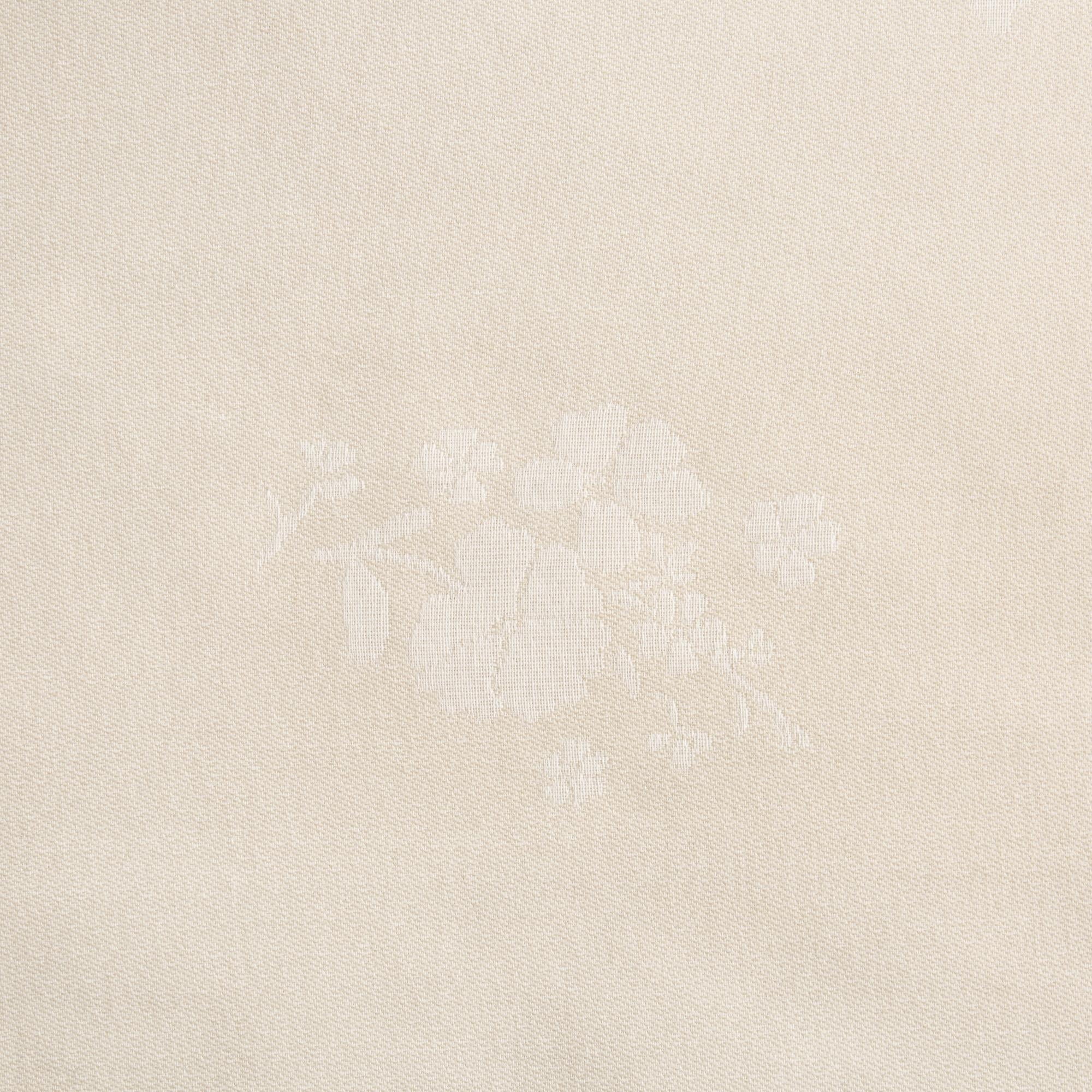 Homesteada™ Tonal Floral Jacquard Woven Fabric Tablecloth, Light Taupe, 60"W x 102"L